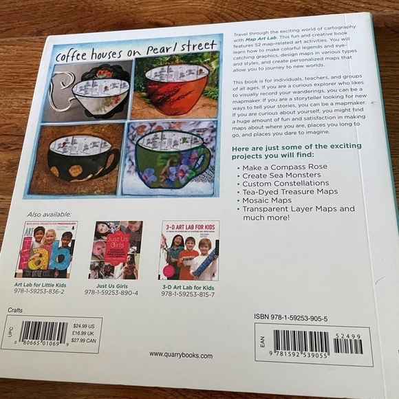 Map Art Lab hardback book - Picture 4 of 4